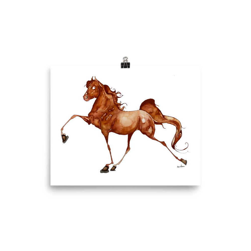Gaited Tennessee Walker Print