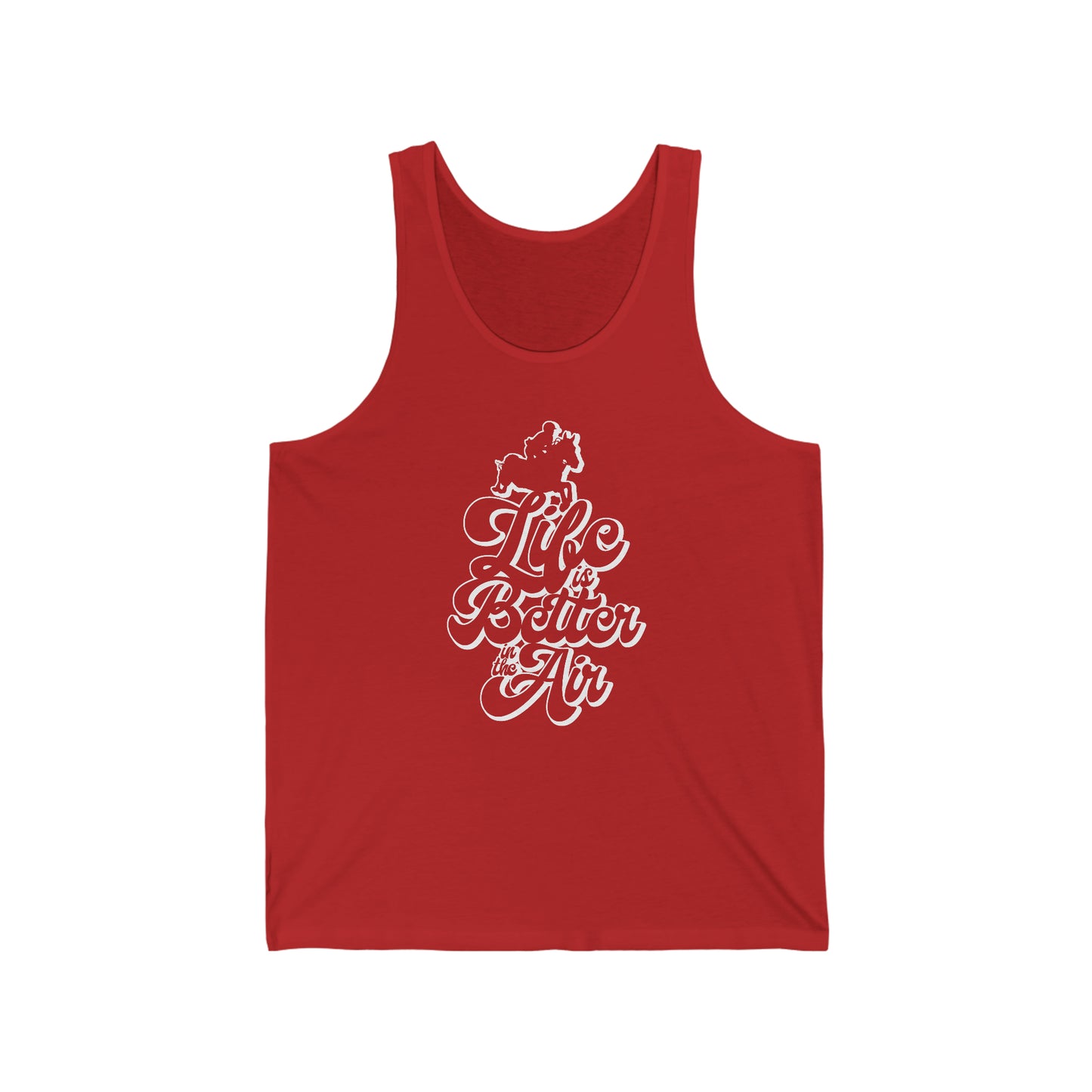 Life is Better in the Air Jersey Tank