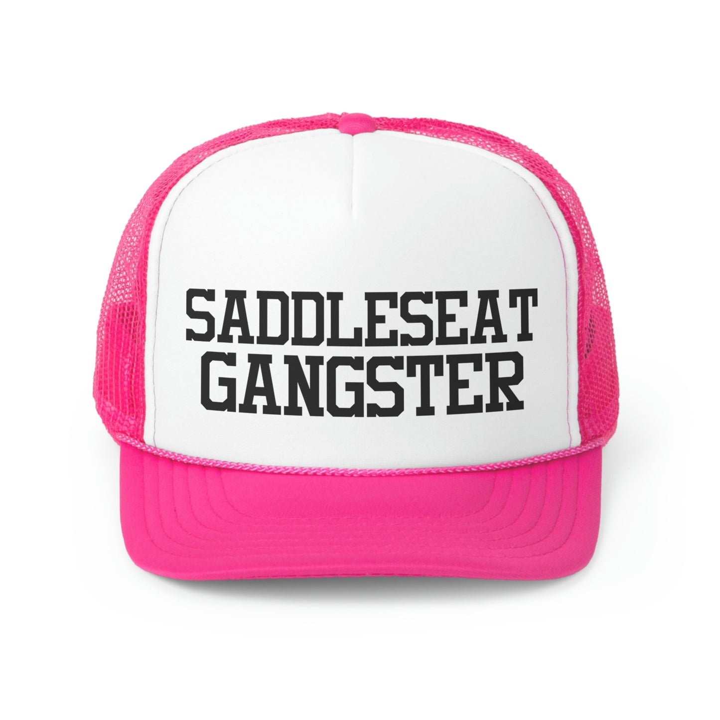 Saddleseat Gangster Gangster Trucker Hat