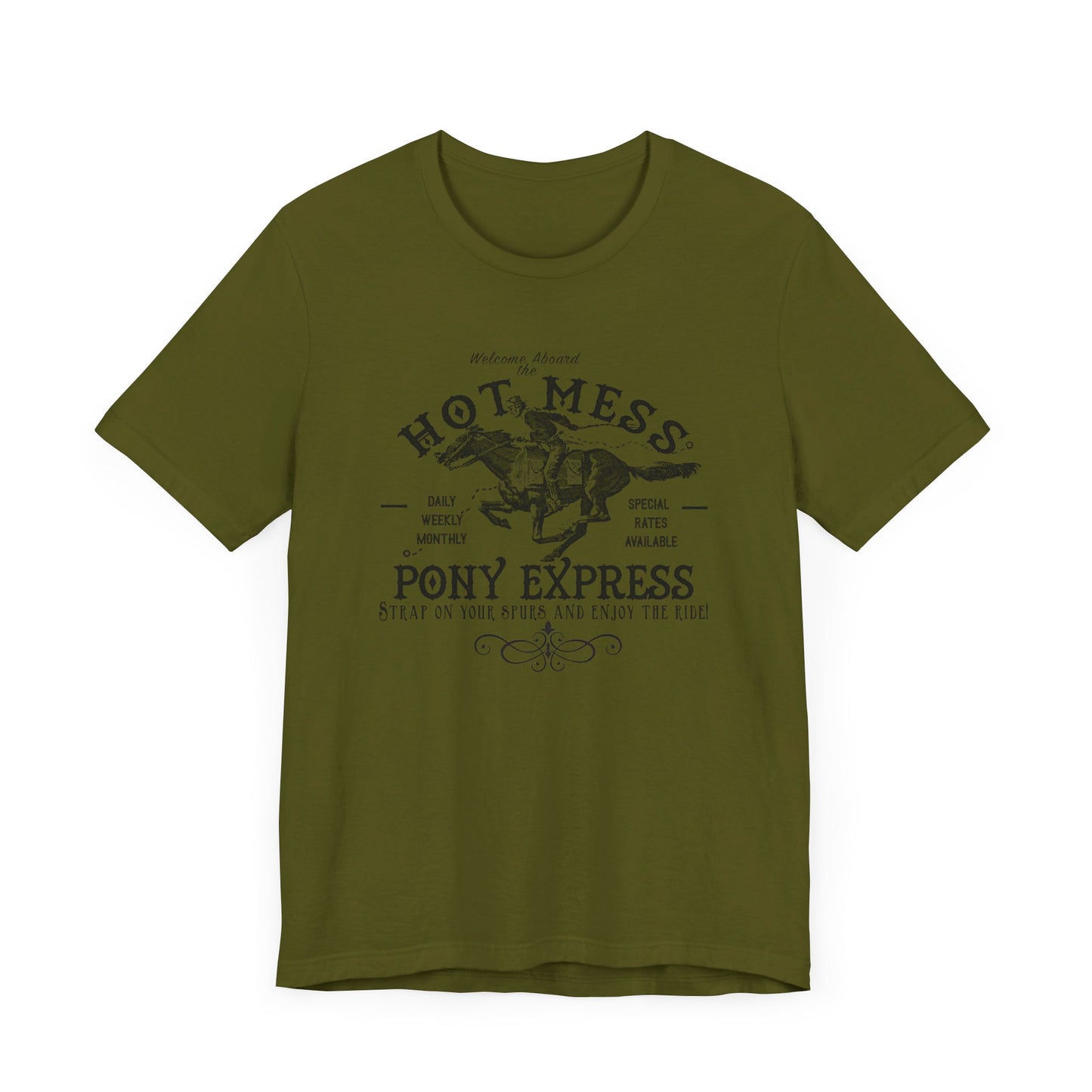 Hot Mess Pony Express Super Soft Tee