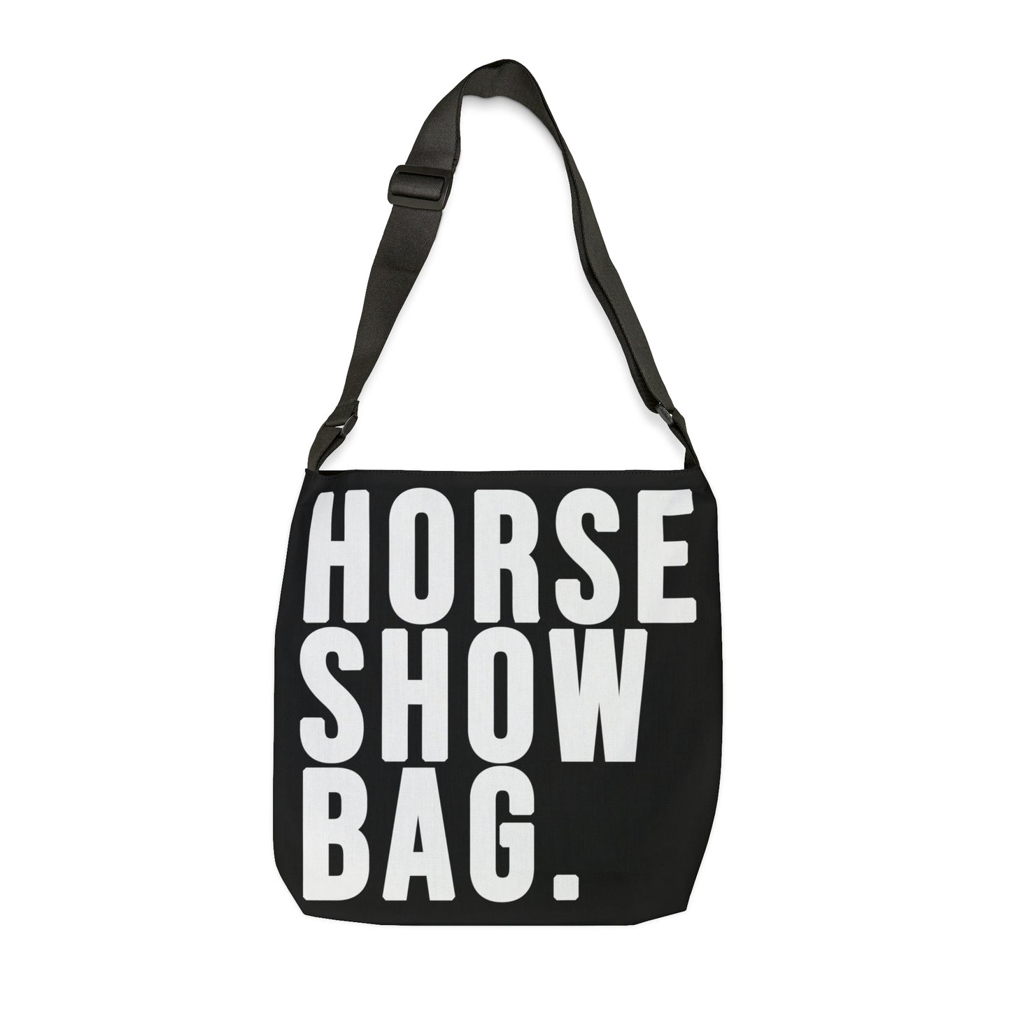 Horse Show Adjustable Tote Bag
