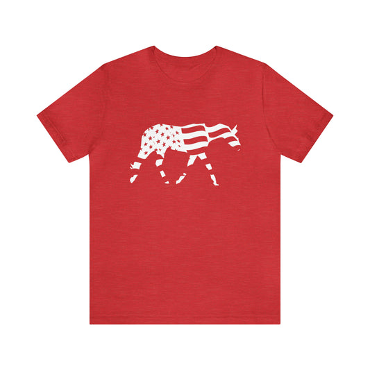 'Mericas' Horse Super Soft Tee