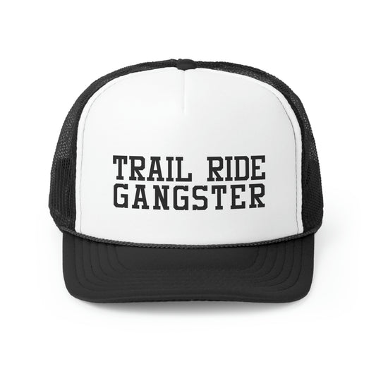 Trail Ride Gangster Trucker Hat
