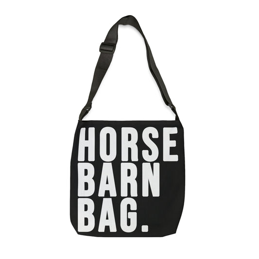 Horse Barn Adjustable Tote Bag